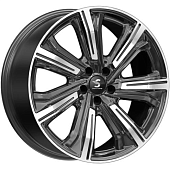 Диски Скад Kleemann 8.5x20 5*108 ET45 DIA63.3 Fury black Литой купить с бесплатной доставкой в пункты выдачи в Петербурге